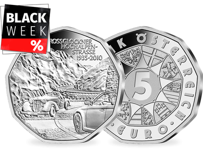 5-Euro-Silbermünze 2010 ''75 Jahre Großglockner Hochalpenstraße''