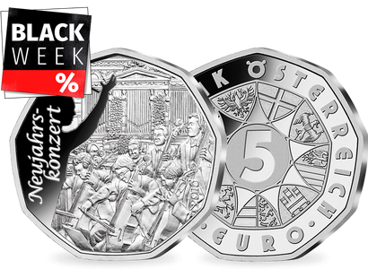 5-Euro-Silbermünze 2016 ''Neujahrskonzert'' (hgh)