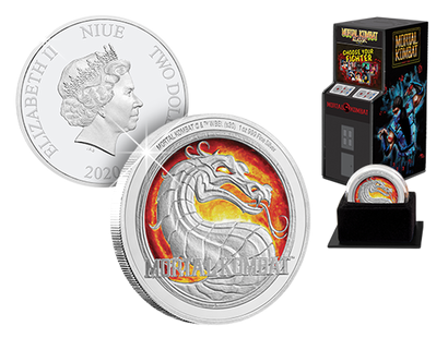 Monnaie officielle 1 once en argent pur «Mortal Kombat» 2020 