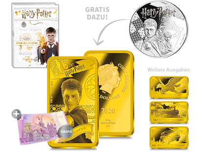 Die „Harry Potter“-Goldbarren-Kollektion!