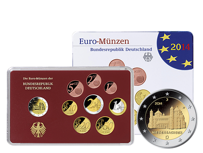 Euro-Kursmünzensatz 2014