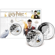 Bild: Enveloppe numismatique « Harry Potter » Monnaie + Timbre
