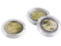 Münzkapseln 50er Pack 26 mm für 2-Euro-Münzen