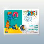 Der Jubiläums-Gedenkbrief zum 50. Geburtstag der Maus!