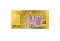 Sensationelle Goldnote zum 20-jährigen Jubiläum – Deutschlands "500-Euro-Note"!