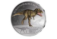Kollektion: „Faszination Dinosaurier“ auf farbveredelten Gedenkprägungen!