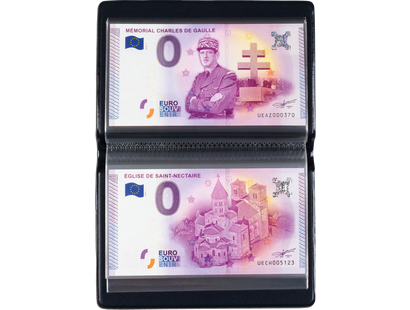 Taschenalbum ROUTE für 40 "Euro Souvenir"-Banknoten