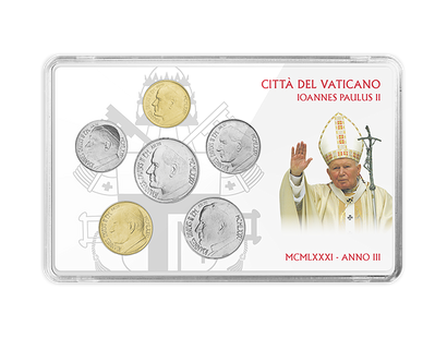 Vatikan: Johannes Paul II. Komplettsatz Anno III