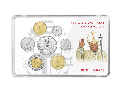 Vatikan: Johannes Paul II. Komplettsatz Anno XII