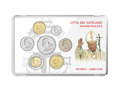 Vatikan: Johannes Paul II. Komplettsatz Anno XVII