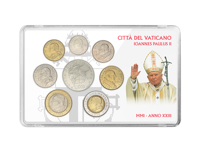 Vatikan: Johannes Paul II. Komplettsatz Anno XXIII