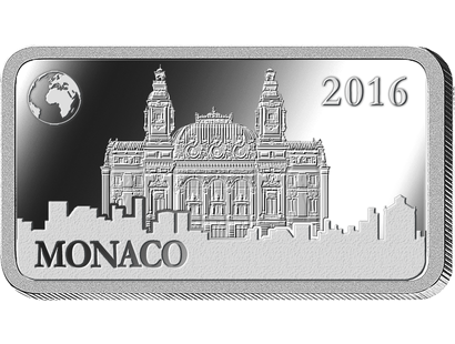 Monaco Lingot argent 