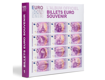Vordruckalbum für "Euro Souvenir"-Banknoten, Band 1