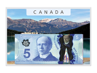 Kanada: Motivstarkes Polymer-Banknoten Set