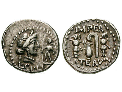 Die Schreckensherrschaft des Sulla − Römische Republik, Denar 84 v.Chr.