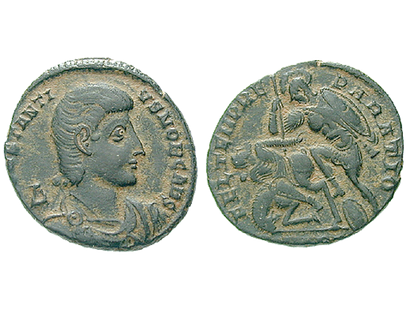 Der Neffe Konstantins des Großen − Constantius Gallus Bronze 351-354