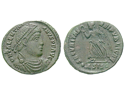 Die letzte Kaiserdynastie Roms − Valentinianus I. Bronze 364-375