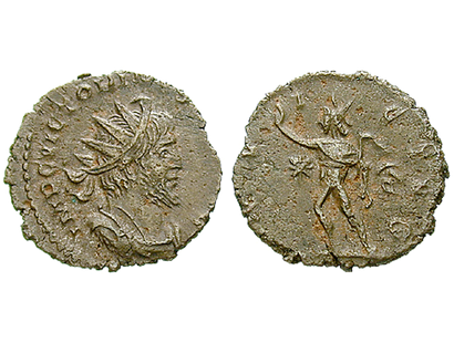 Kaiser des Gallischen Sonderreiches − Victorinus Antoninian 269-271