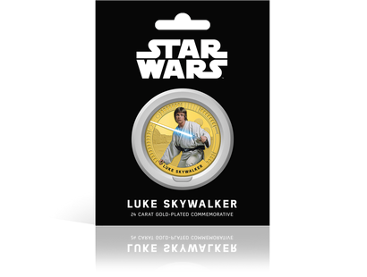 "Luke Skywalker" - Offizielle Gedenkausgabe im Mini-Blister