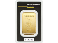 Goldbarren Argor-Heraeus Au9999 50g