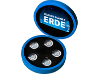Die erste 5-Euro-Münze Deutschlands - alle fünf Prägezeichen – Stempelglanz – in LED-Kassette