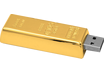 Der absolute Knaller: Der USB-Stick in Goldbarren-Optik 32GB