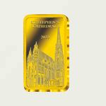Offizielle Barrenmünze ''Stephansdom'' aus reinstem Gold (999,9/1000)
