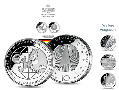 Die offiziellen deutschen 10-Euro-Gedenkmünzen 2002-2015

