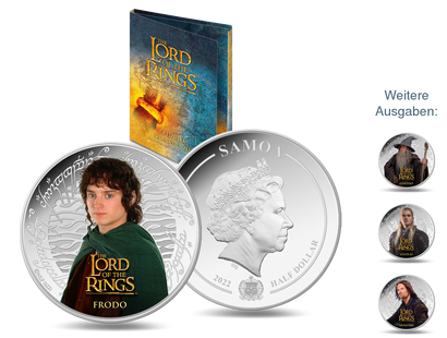 Starte mit „Frodo“ in die neue „Der Herr der Ringe“-Münzedition!