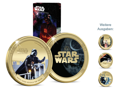 Starte mit „Darth Vader“ in die neue STAR WARS™-Gold-Edition!