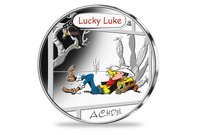 „75 Jahre Lucky Luke“ – die Kollektion farbveredelter Silberprägungen!