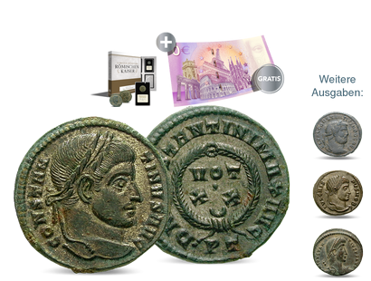 Das echte Geld der alten Römer – Start: Konstantin der Große