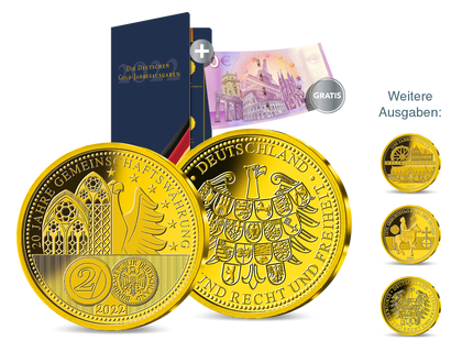 Die Kollektion der wichtigsten Goldausgaben 2022 aus der Münze Berlin