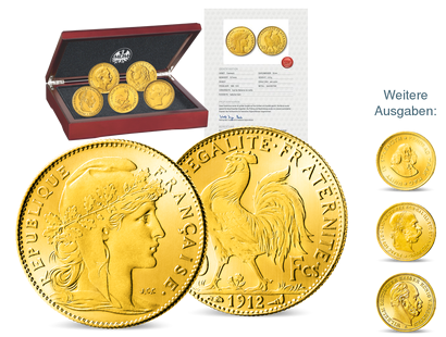 Kollektion: Die berühmtesten Goldmünzen der Welt - Ihre Startlieferung: Marianne!""