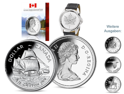 Kanadas Silber-Gedenkmünzen - Ihre Startlieferung: "Griffon"!