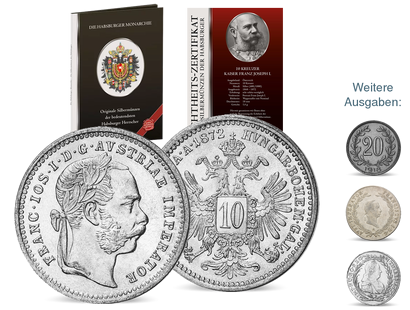 Die Silbermünzen der Habsburger – Start: Kaiser Franz Joseph I.