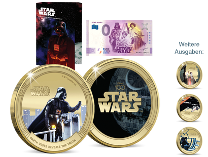 Starte mit „Darth Vader“ in die neue STAR WARS™-Gold-Edition!