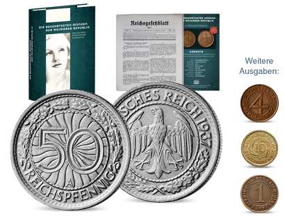 Die begehrtesten Münzen der Weimarer Republik