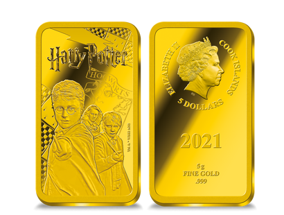 Monnaie-lingot en or « Harry Potter » 5 grammes