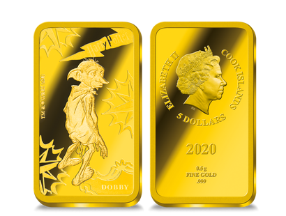 Monnaie-lingot en or pur «Harry Potter - Dobby» 2020