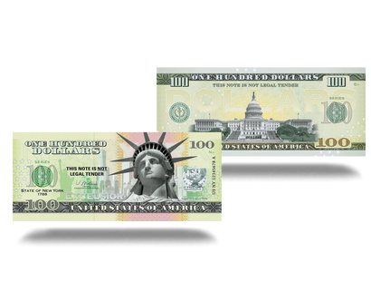 $ 100-Souvenir-Banknote "New York"