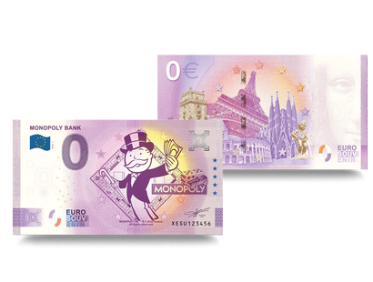 Le billet de 0 euro sous licence officielle "MONOPOLY™" !