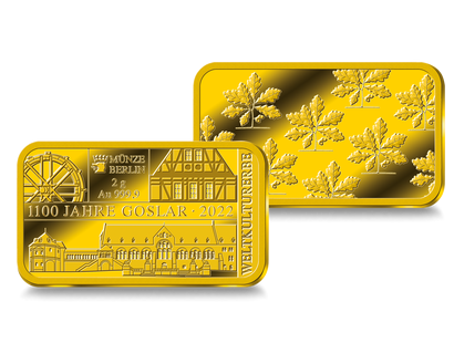 Die 2g-Goldbarren-Edition der Gold-Jahresausgaben 2022