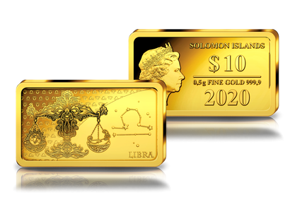 La monnaie-lingot en or le plus pur « Balance »
