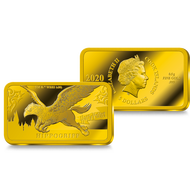 Bild: Monnaie-lingot en or pur «Hippogriff» 2020