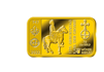Der 2g-Goldbarren „Karl der Große“ der Haupt-Gold-Jahresausgabe 2022