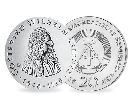 1966 - 250. Todestag Gottfried Wilhelm Leibniz