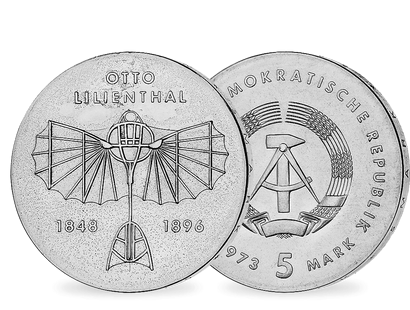 1973 - 125. Geburtstag Otto Lilienthal   