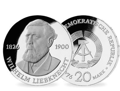1976 - 150. Geburtstag Wilhelm Liebknecht