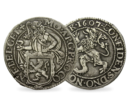 Löwentaler - eine Welthandelsmünze − Niederlande, Löwentaler 1575-1713